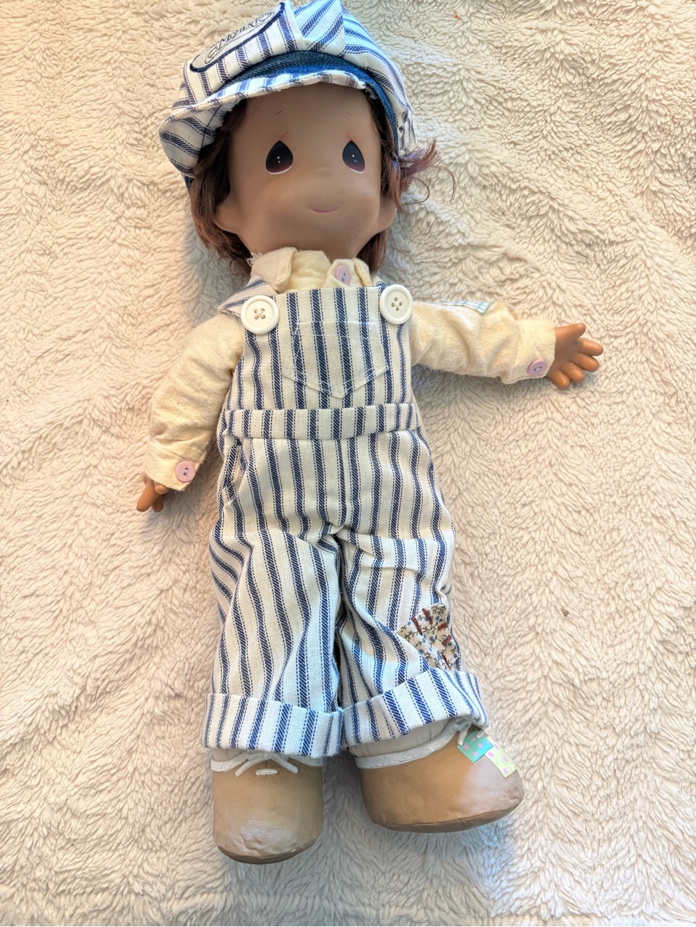 Precious Moments Dusty the Engineer 1993 Doll Vintage
